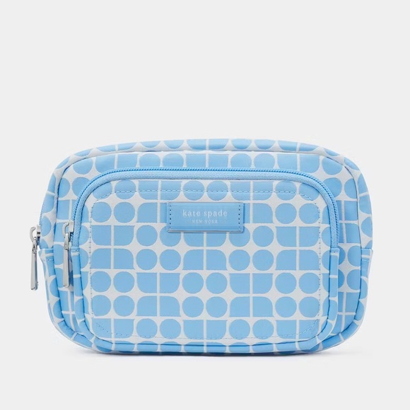 Kate Spade Noel Jacquard Belt Bag
Astral Blue 
NWT 
Authentic - Picture 6 of 7